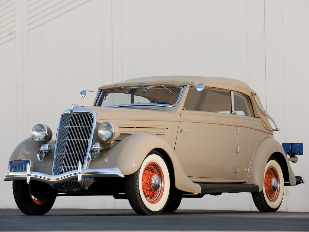 Ford V8 1 поколение, рестайлинг, открытый кузов (06.1935 - 07.1936)